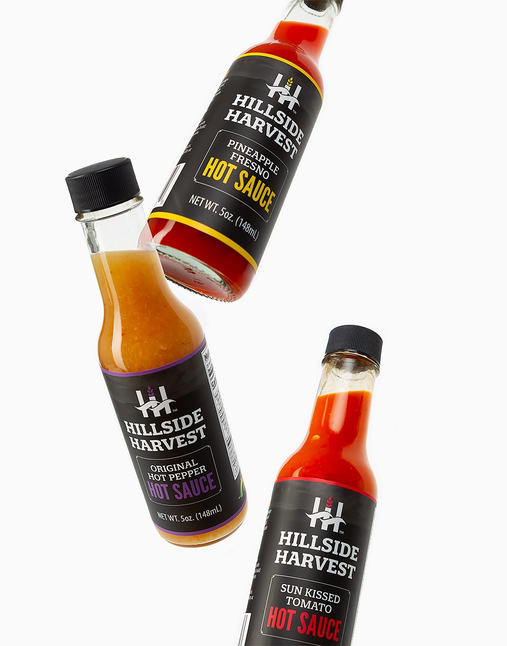 Hillside Harvest Hot Sauce Bundle Katsiroubas Cares Box 4856